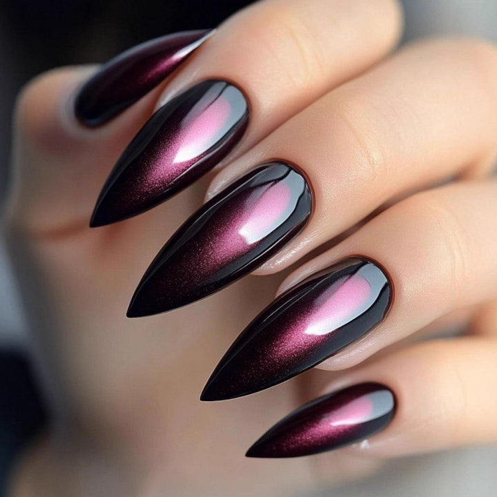 Artificial nails with polka dots Kalsten