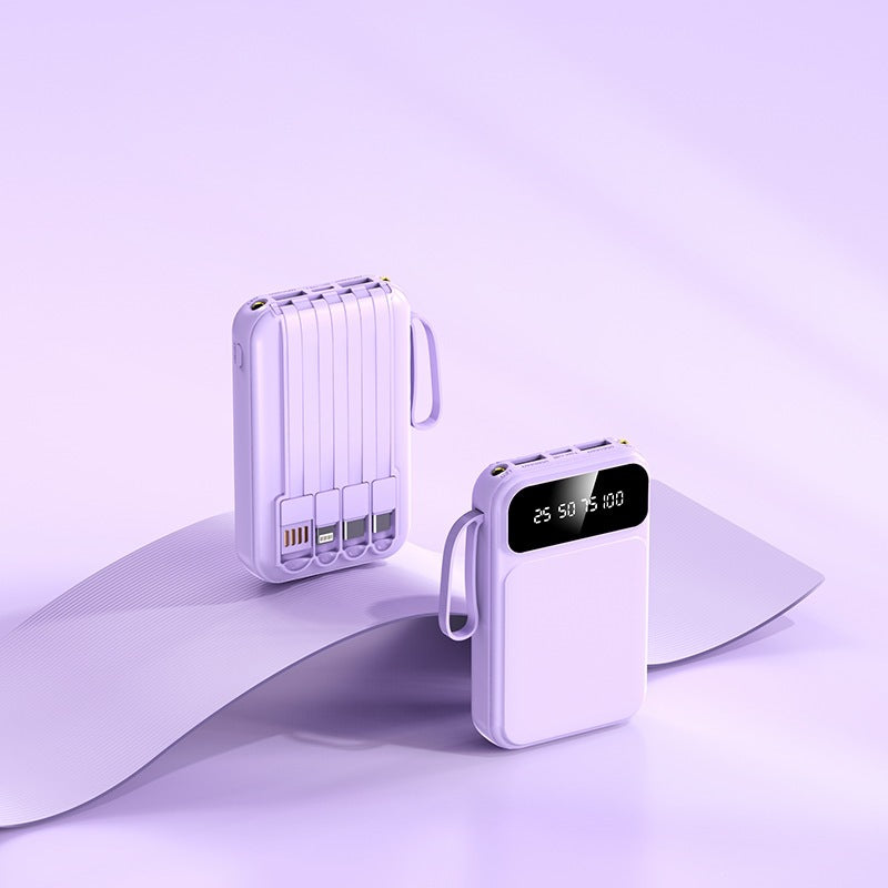 Compact power bank with digital display Kalsten
