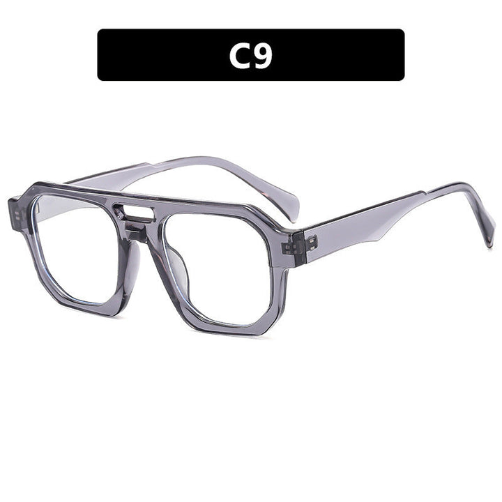 Women's modern sunglasses with square frame and UV protection Kalsten