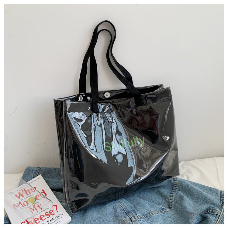 Spacious and Transparent Tote Bag Kalsten