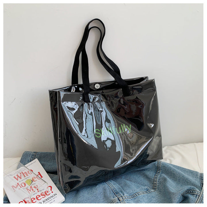 Spacious and Transparent Tote Bag Kalsten