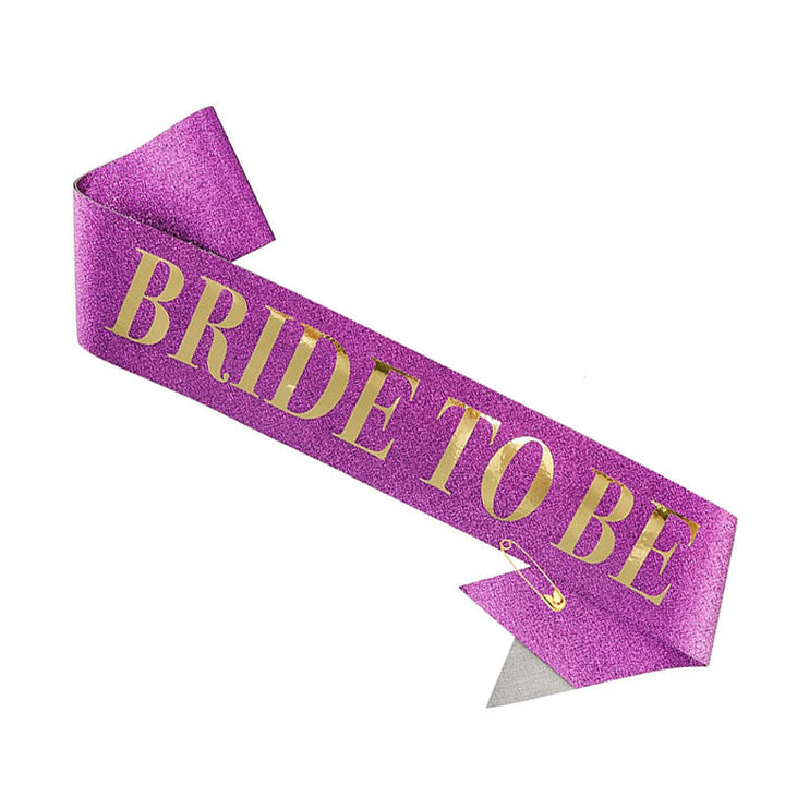 Ladies Glittering Bride Sash Kalsten