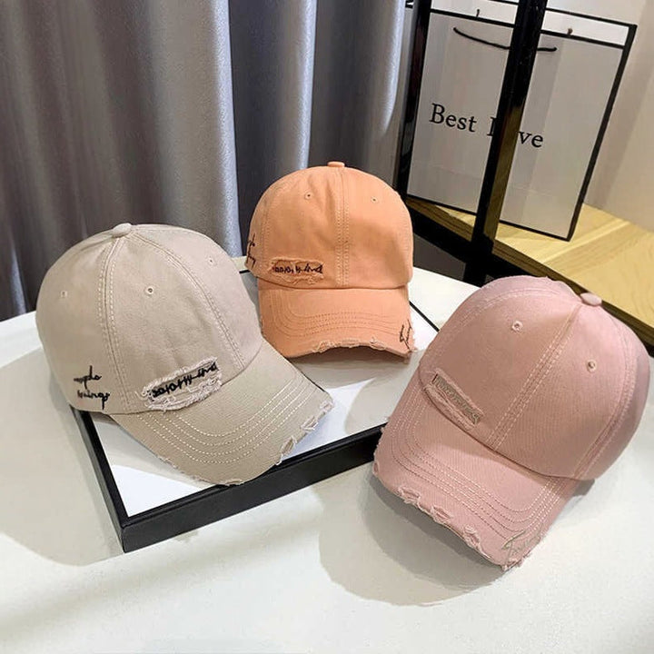 Unisex Distressed Graphic Baseball Hat Kalsten