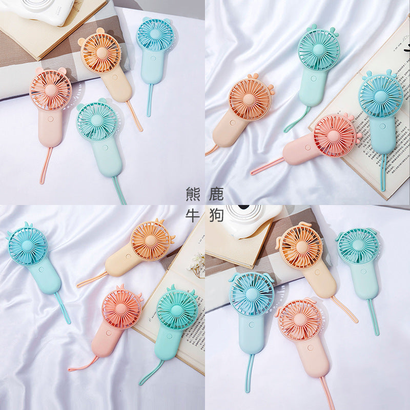 Unisex Portable Handheld Fan in Playful Animal Design Kalsten 1782010553