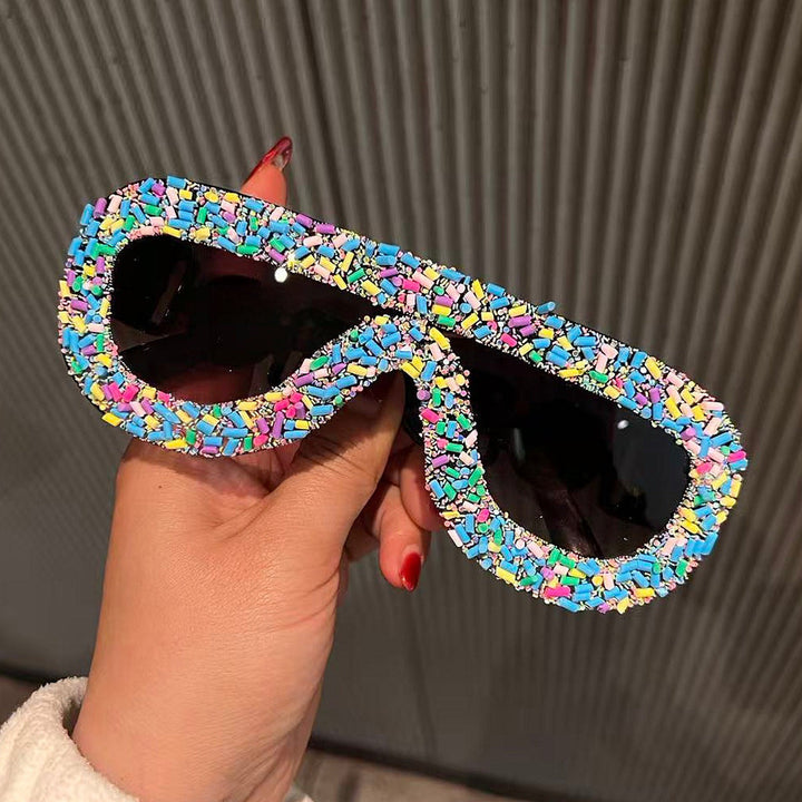Women's trendy sunglasses with creative icing design Kalsten