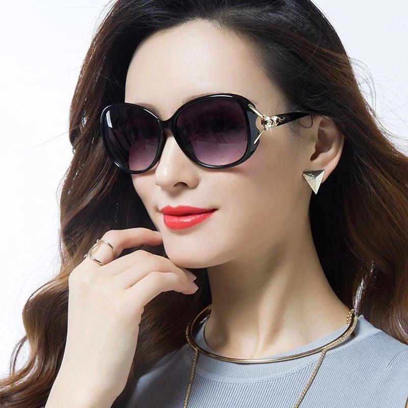 Women's Cat-Eye Sunglasses with Luxurious Golden Accents Kalsten