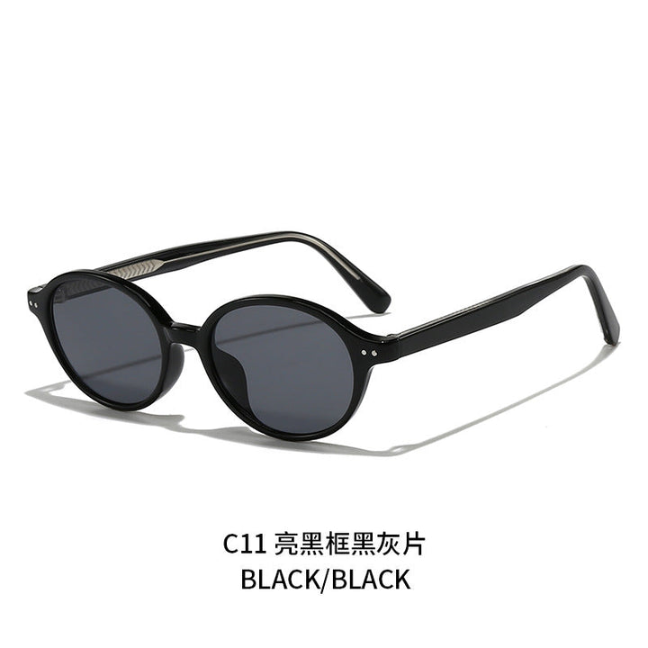 Women's round sunglasses with modern, stylish frame Kalsten