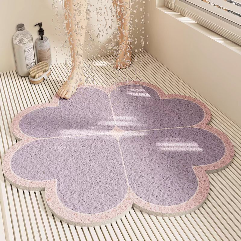 Floral Shaped Bath Mat Kalsten