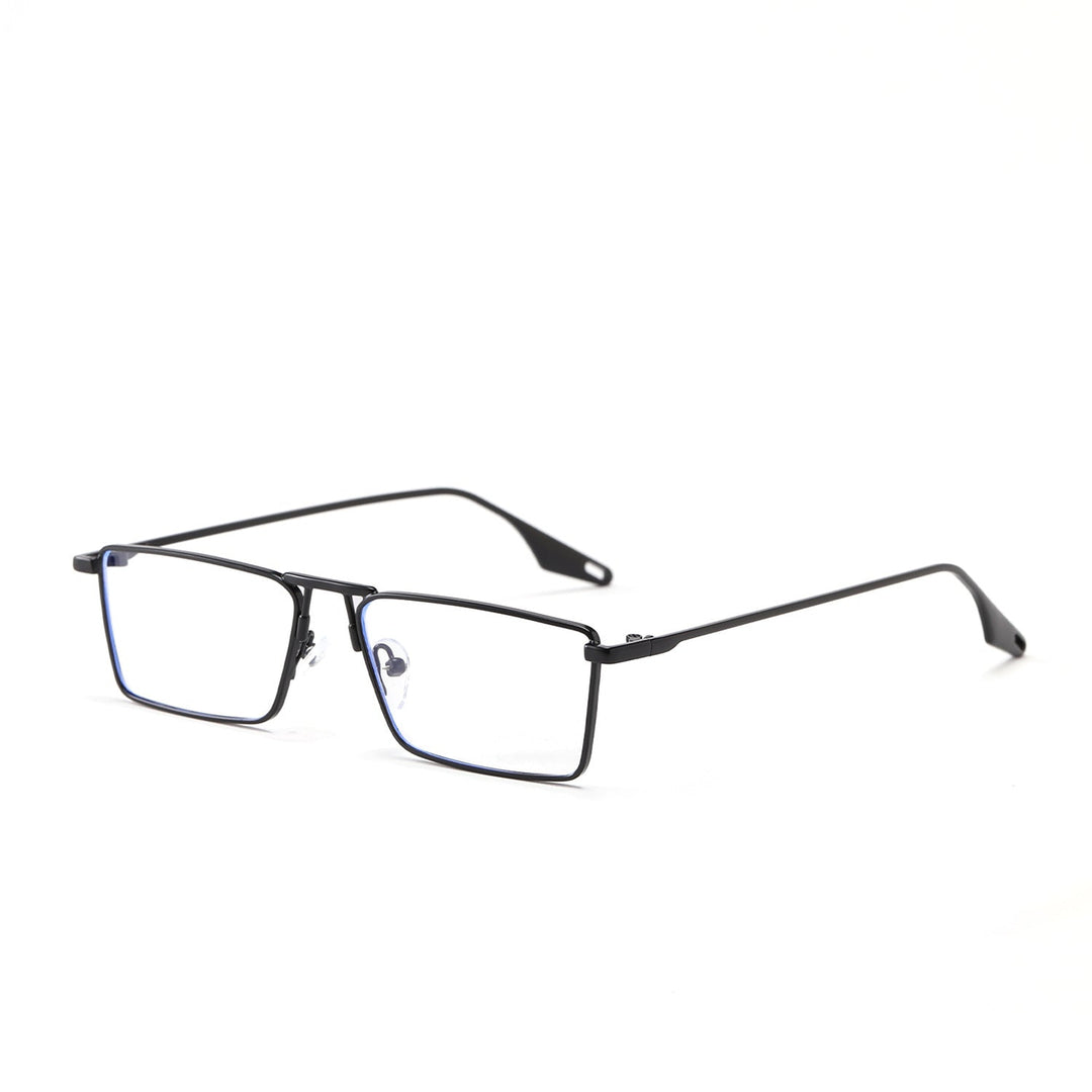 Women's elegant square sunglasses with narrow metal frame and UV protection Kalsten