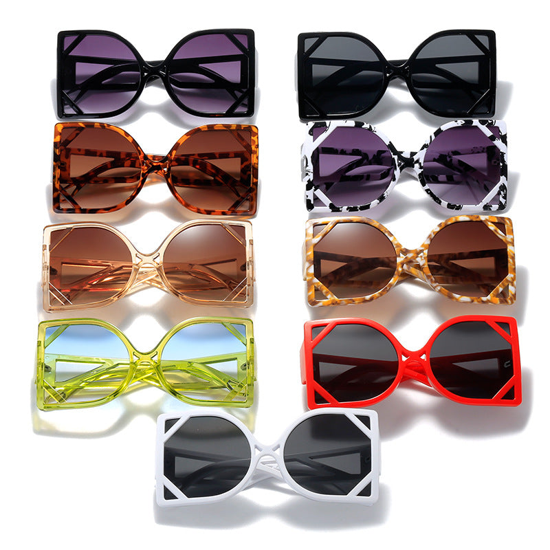Ladies geometric sunglasses with exclusive design and UV protection Kalsten