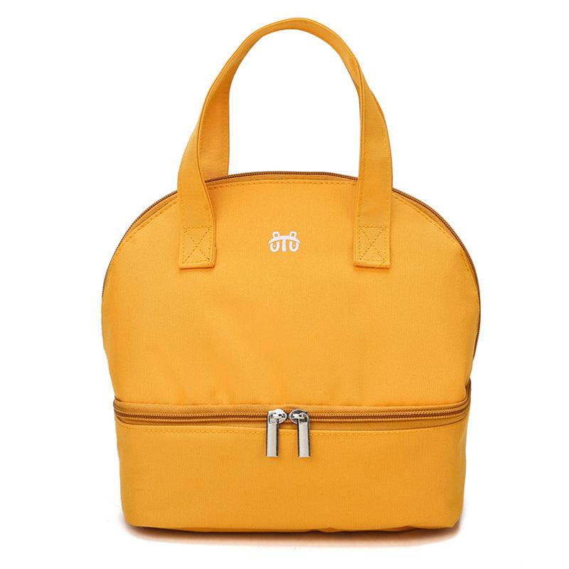 Women's Insulated Lunch Bag with Double Compartment Design Kalsten