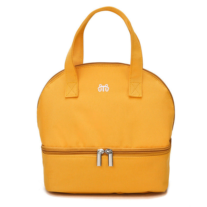 Women's Insulated Lunch Bag with Double Compartment Design Kalsten