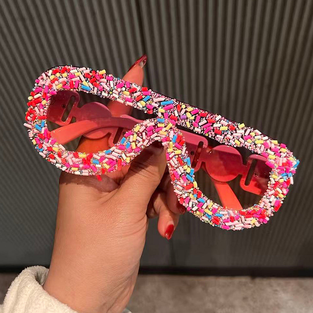 Women's trendy sunglasses with creative icing design Kalsten