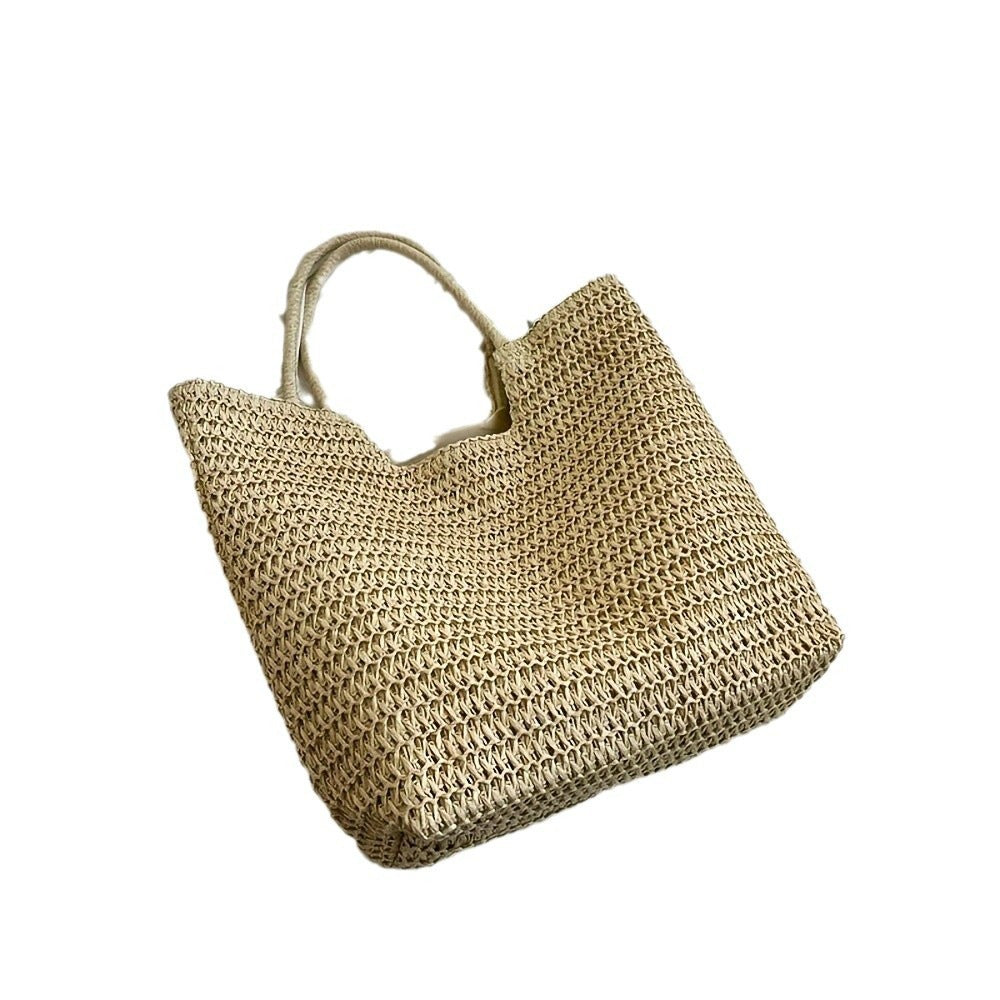 Handwoven tote bag with structured weaving Kalsten