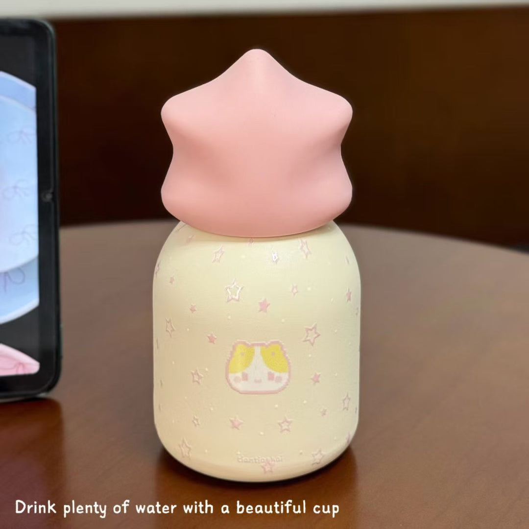 Women's Insulated Drinking Bottle with Creative Star Closure Kalsten