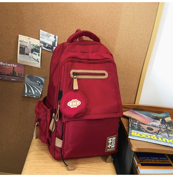 Multi-Pocket Functional School Backpack