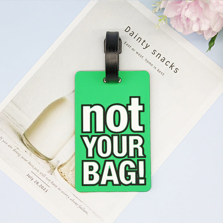 Unisex Luggage Tag with Humorous Design Kalsten