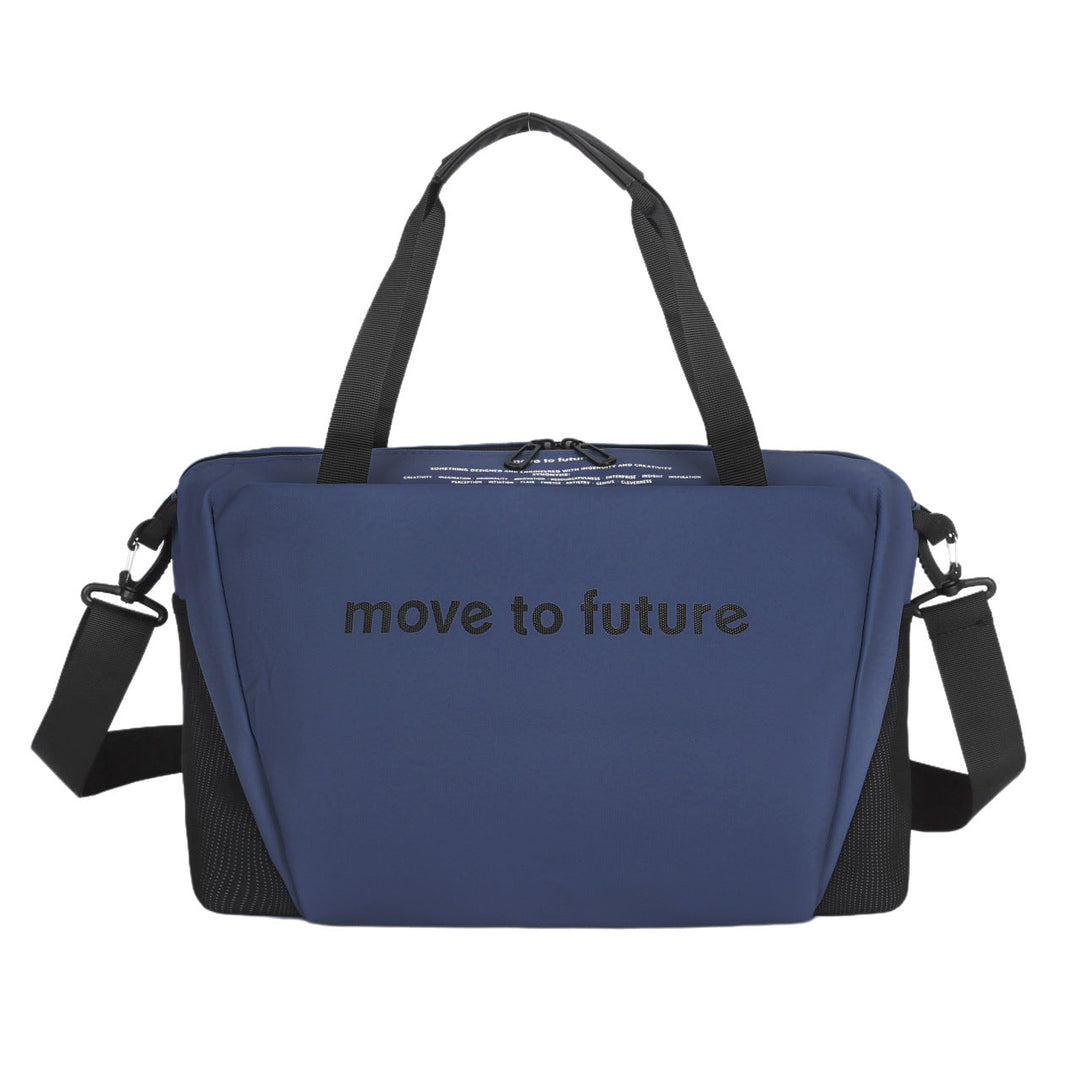 Sporty shoulder bag with innovative carrying system Kalsten