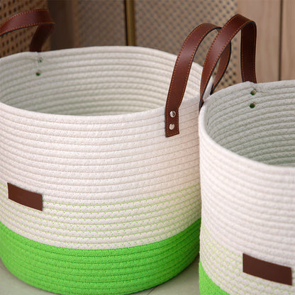 Decorative Woven Storage Bin Acalora