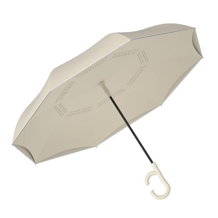 Ladies innovative mini folding umbrella with ergonomic handle Kalsten