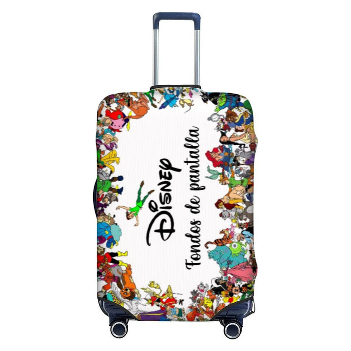 Unisex stretch suitcase cover with elastic fabric, zipper opening and cute pattern Kalsten