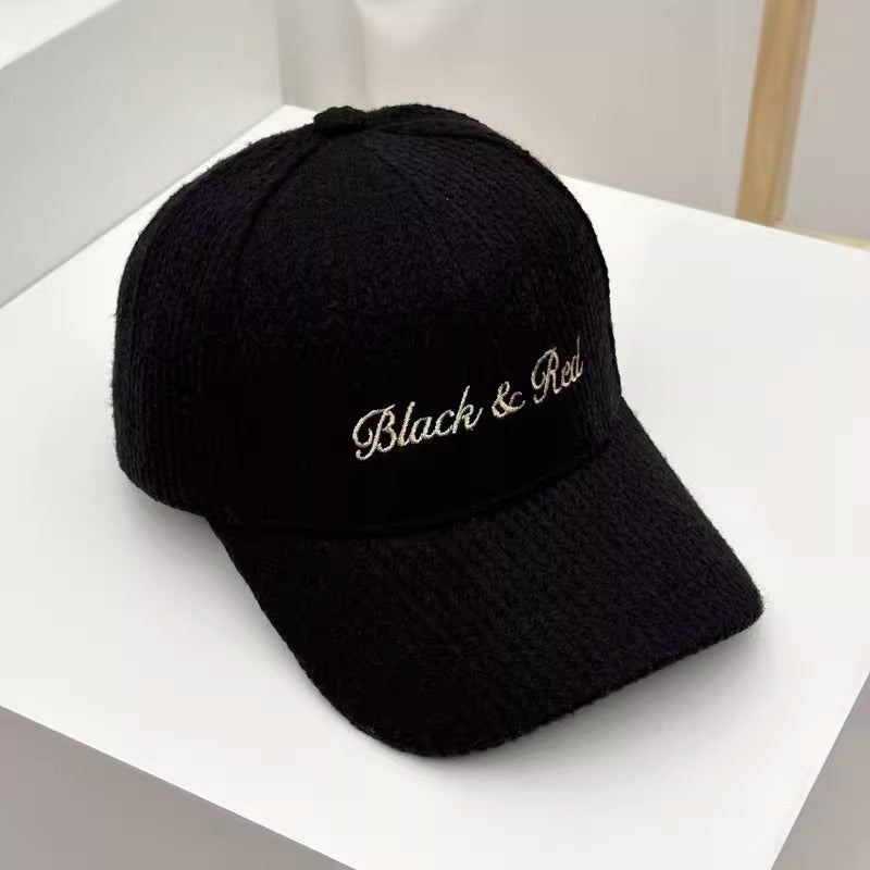 Women's Embroidered Casual Knit Baseball Cap Kalsten