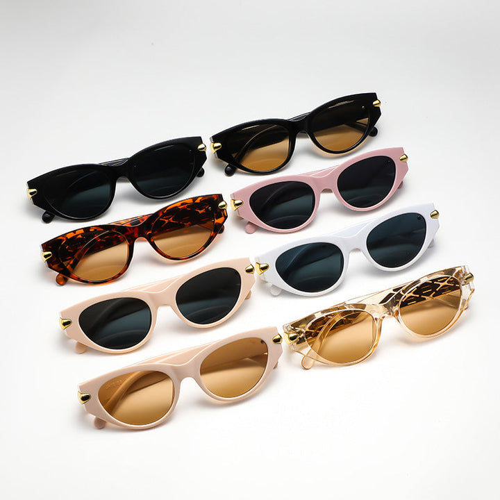 Women's Cat-Eye Sunglasses with Luxurious Accents and Unique Design Kalsten