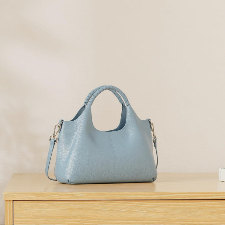 Elegant Leather Handbag Kalsten