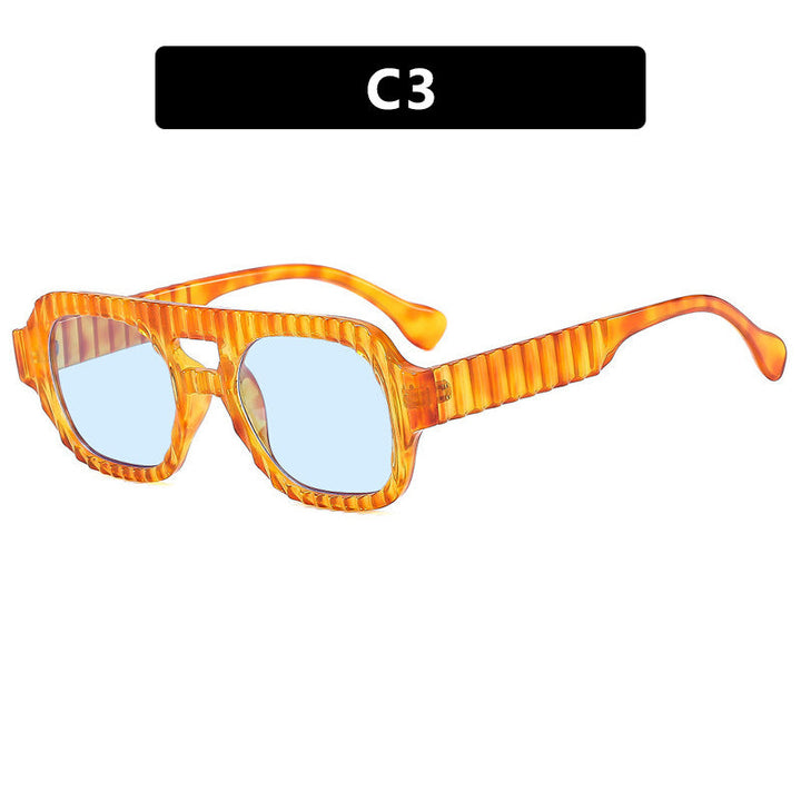 Women's geometric sunglasses with sophisticated structural design Kalsten