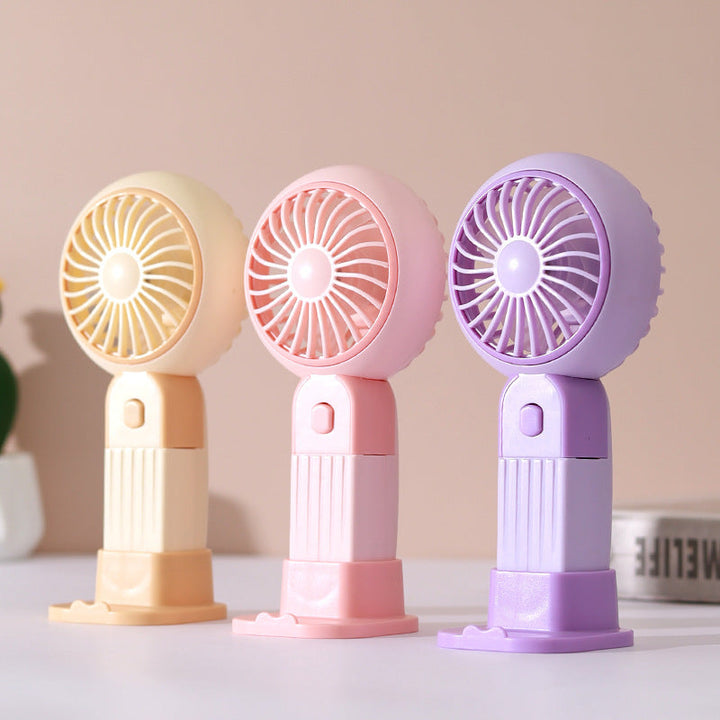 Women Portable Hand Fan with Flexible Speed Control Kalsten