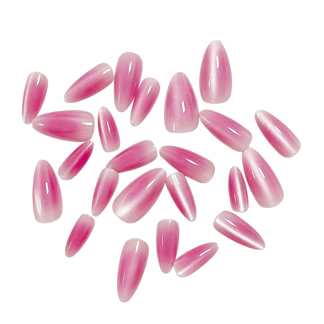 Glossy Ombre Stiletto Press-On Nails Set Kalsten