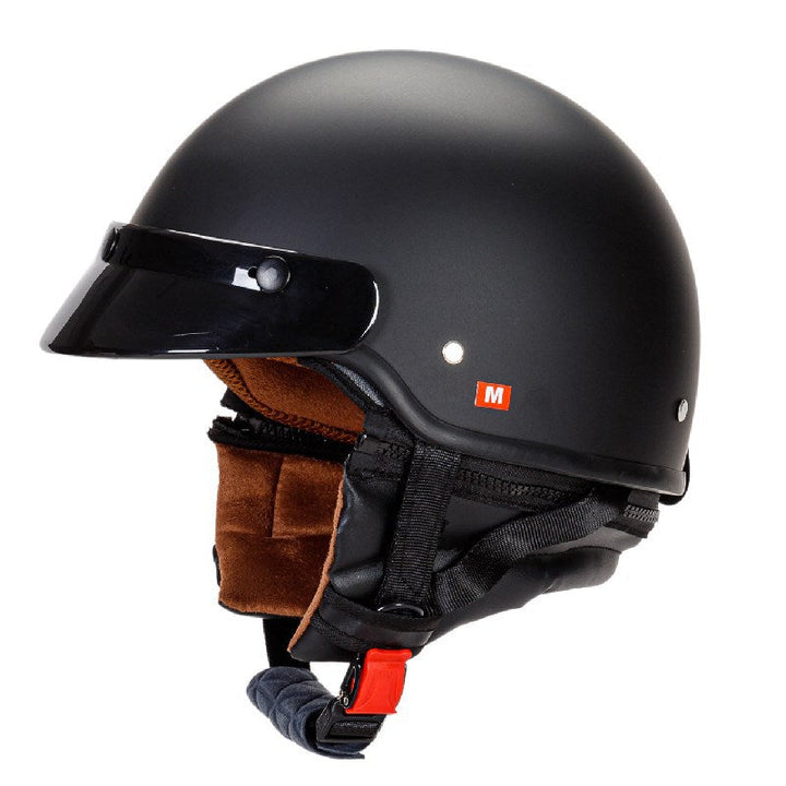 Lightweight Open-Face Motorcycle Helmet with Padded Interior Kalsten