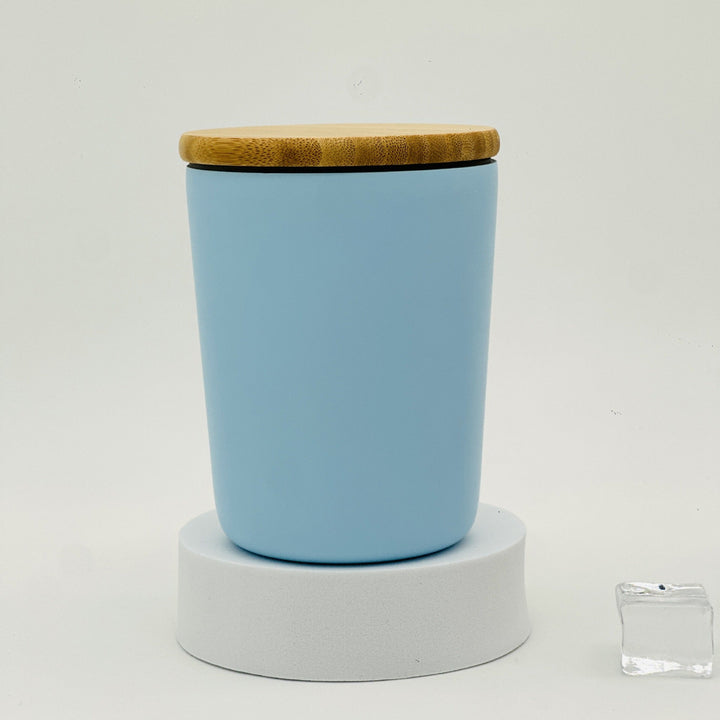 Ladies elegant sustainable insulated cup with bamboo lid Kalsten