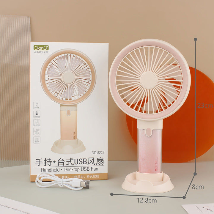 Women's Portable Handheld Fan with Spray Function and Ergonomic Design Kalsten