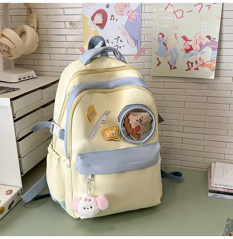 Cute Character Design School Backpack