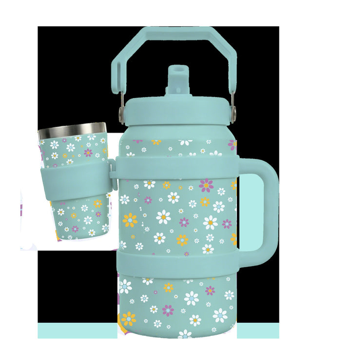 Ladies Insulated Drinking Bottle with Practical Carry Handle Kalsten
