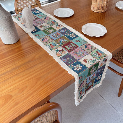 Artistic Patchwork Table Runner