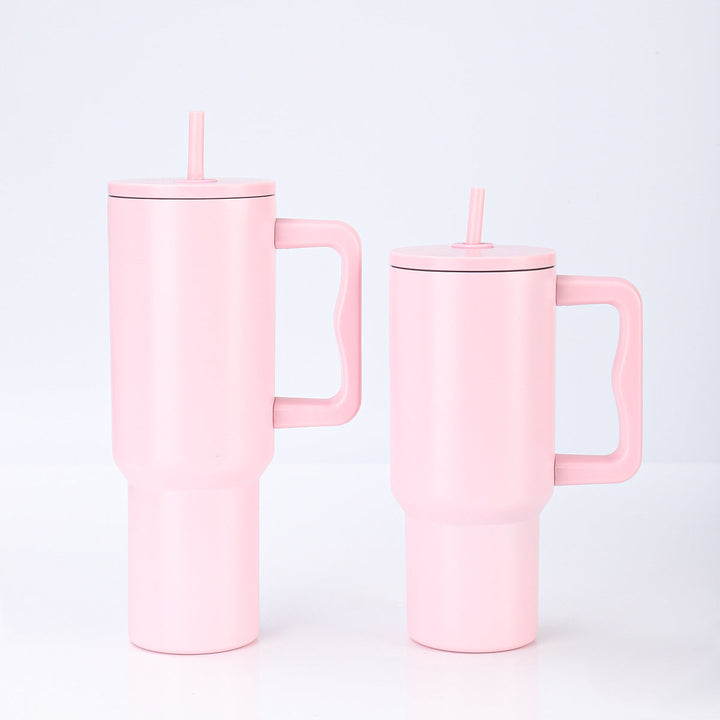 Women's High-Quality Insulated Mug with Integrated Straw Kalsten