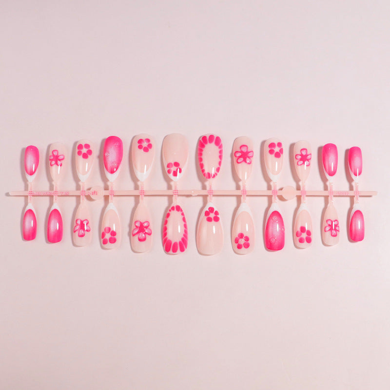 Premium Press-On Nail Set with Decorative Accents Kalsten
