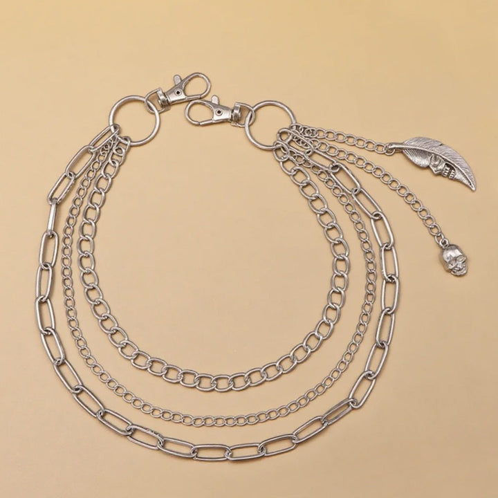 Fashionable chain pendant belt Kalsten