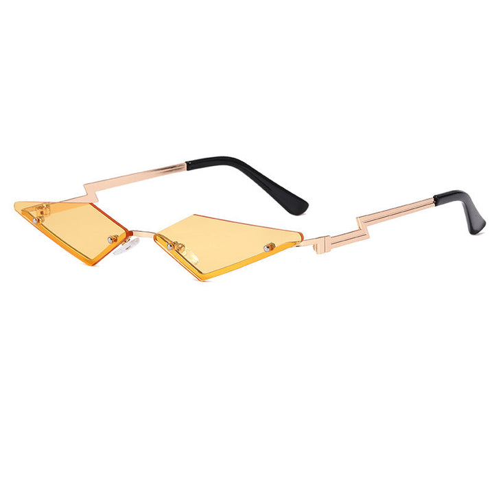 Women's geometric designer sunglasses with innovative frame Kalsten