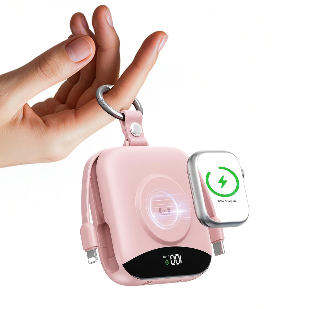 Portable Wireless Charger with Integrated Power Bank Kalsten