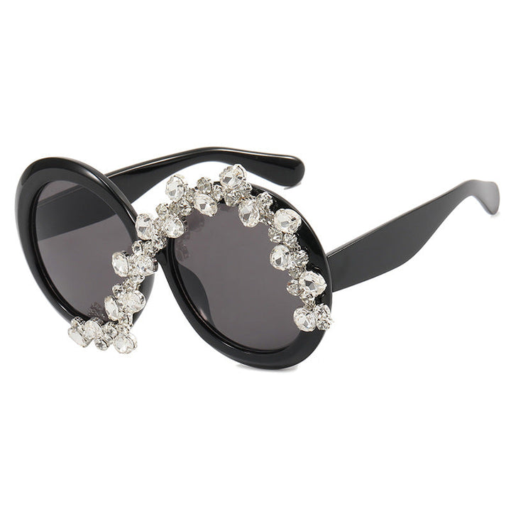 Ladies Glamorous Sunglasses with Rhinestone Applications Kalsten