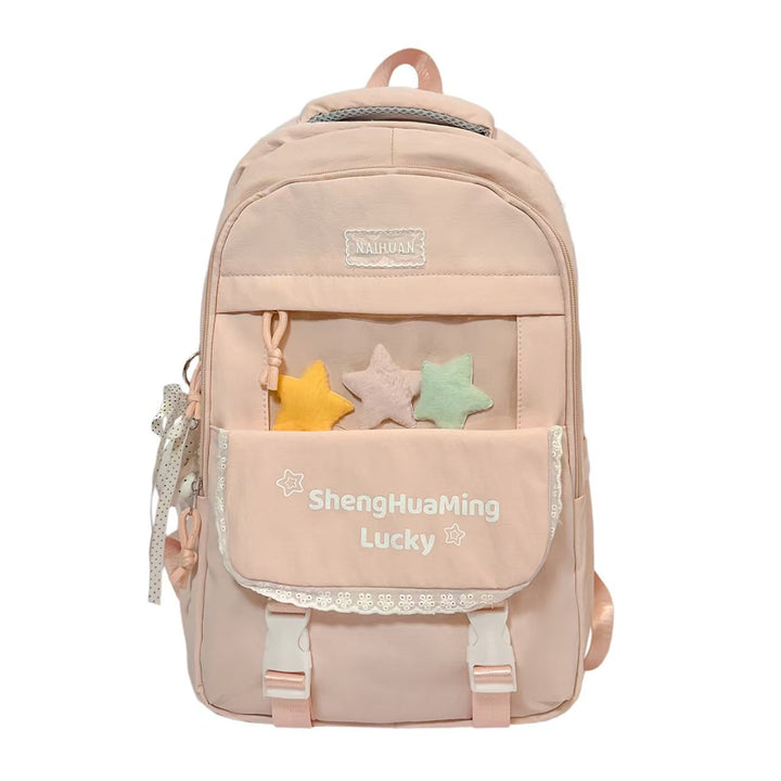 Playful Star-Embellished Backpack Kalsten