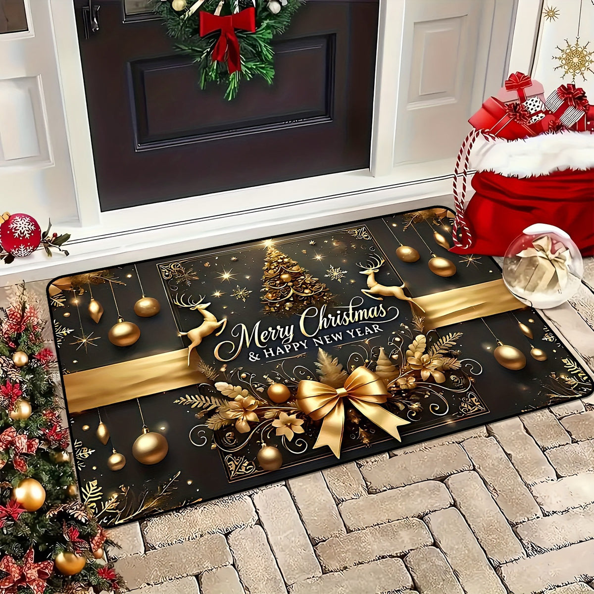 Festive Holiday Area Rug Acalora