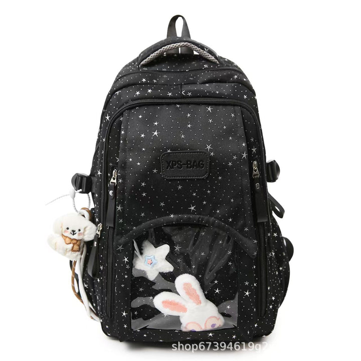 Whimsical Star-Patterned Backpack Kalsten