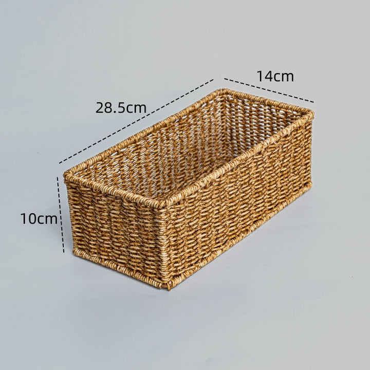 Ladies Rectangular Natural Basket Area Kalsten