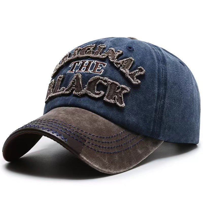 Men's Vintage-Inspired Distressed Cap Kalsten
