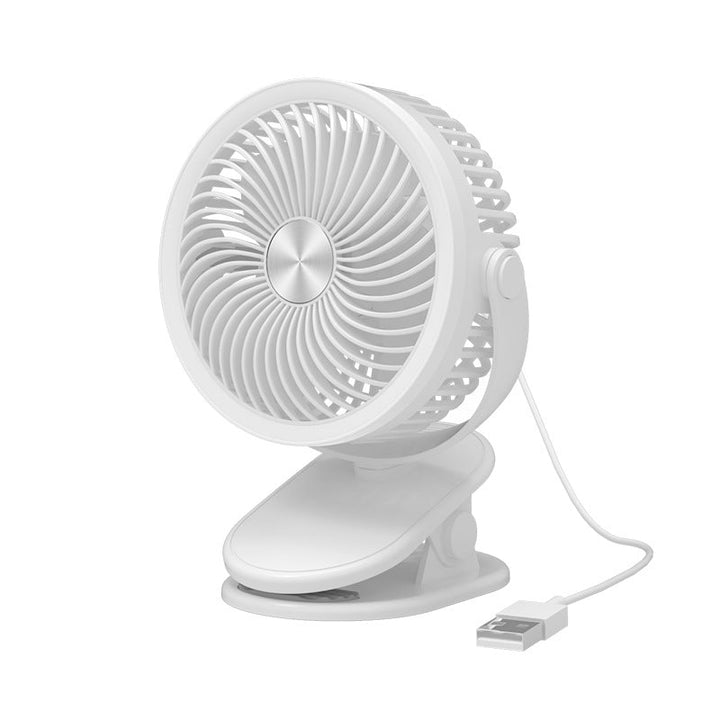Unisex Compact Table Fan with Flexible Clamp Attachment Kalsten