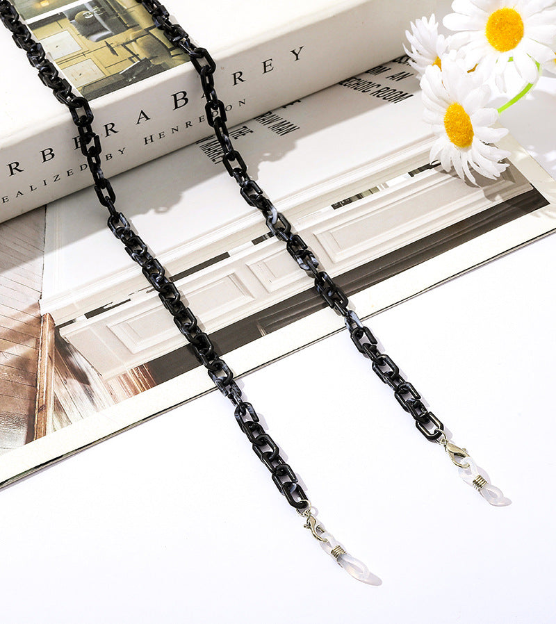 Fashionable necklace with clip clasp Kalsten